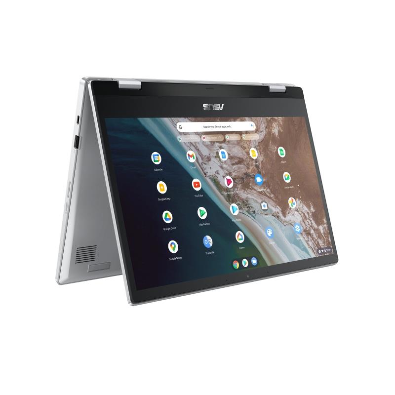 ASUS CX1400FKA-EC0089 N4500 Chromebook 35,6 cm (14"") Touchscreen Full HD Intel® Celeron® N 8 GB LPDDR4x-SDRAM 64 GB eMMC Wi-Fi 6 (802.11ax) ChromeOS 