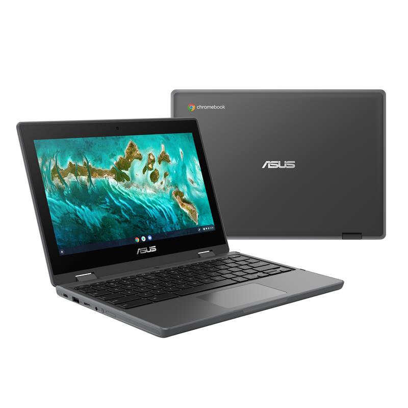 ASUS Chromebook Flip CR1 CR1100FKA-BP0617 29,5 cm (11.6"") Touchscreen HD Intel® Celeron® N N5100 4 GB LPDDR4x-SDRAM 32 GB eMMC Wi-Fi 6 (802.11ax) Chr