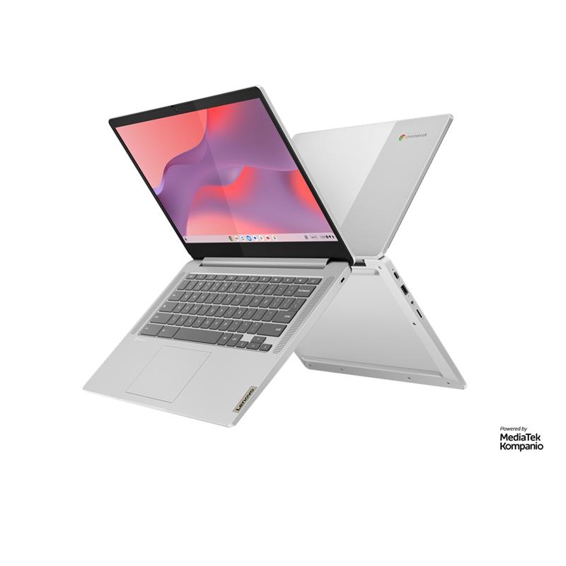 Lenovo IdeaPad Slim 3 Chrome 14M868 Chromebook 35,6 cm (14"") Full HD MediaTek Kompanio 520 8 GB LPDDR4x-SDRAM 128 GB eMMC Wi-Fi 6 (802.11ax) ChromeOS