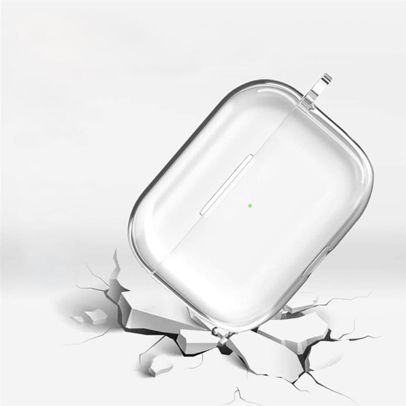 Apple AirPods 3 Soft TPU Case - with hook - Clear