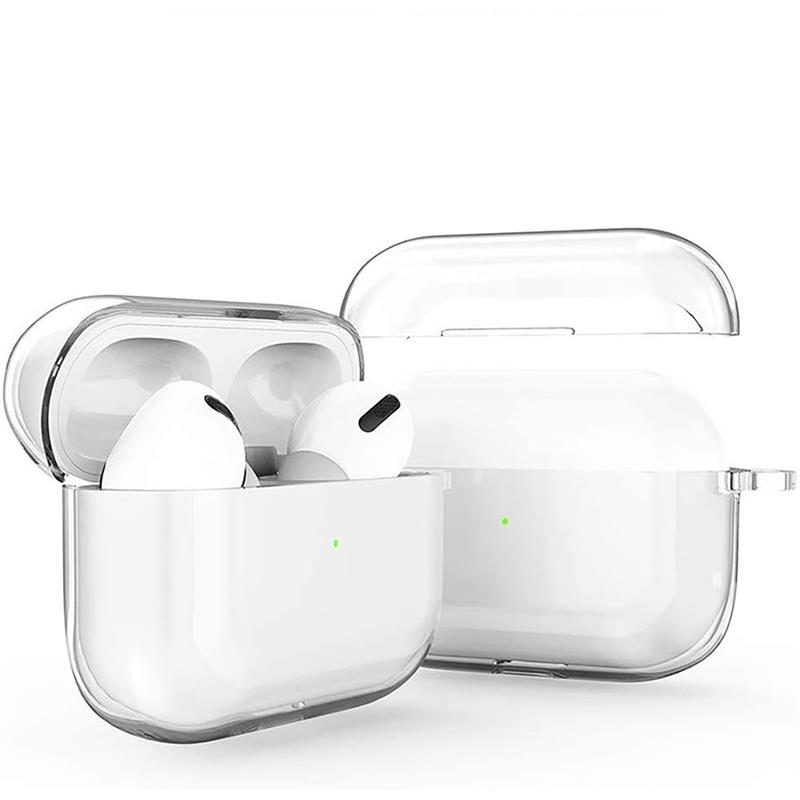 Apple AirPods 3 Soft TPU Case - with hook - Clear