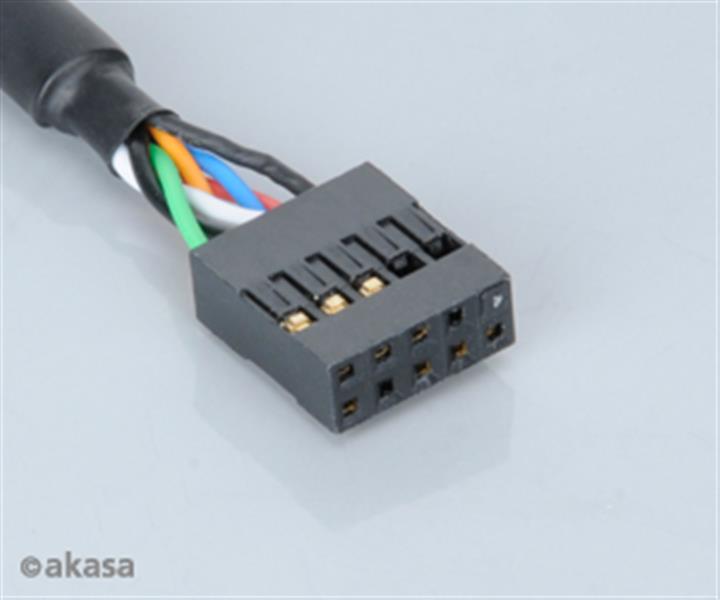 Akasa Firewire ieee1394 internal extension cable 40 cm male-femal *MBM *MBF