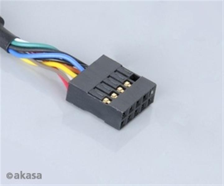 Akasa USB Internal Extension Cable 0 4m *MBM *MBF