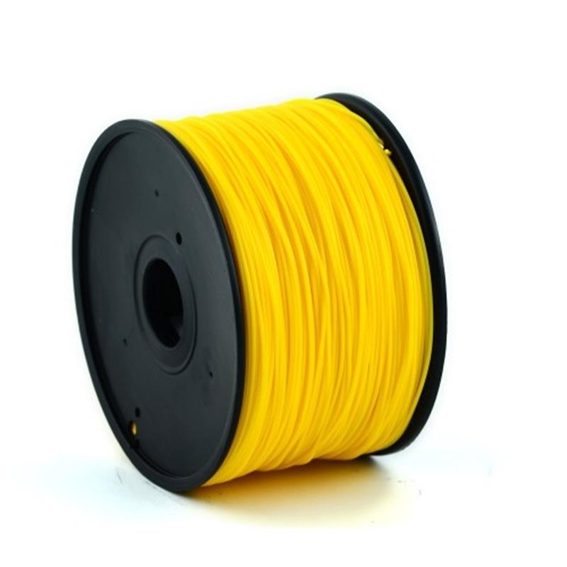 PLA plastic filament voor 3D printers 3 mm diameter goudgeel