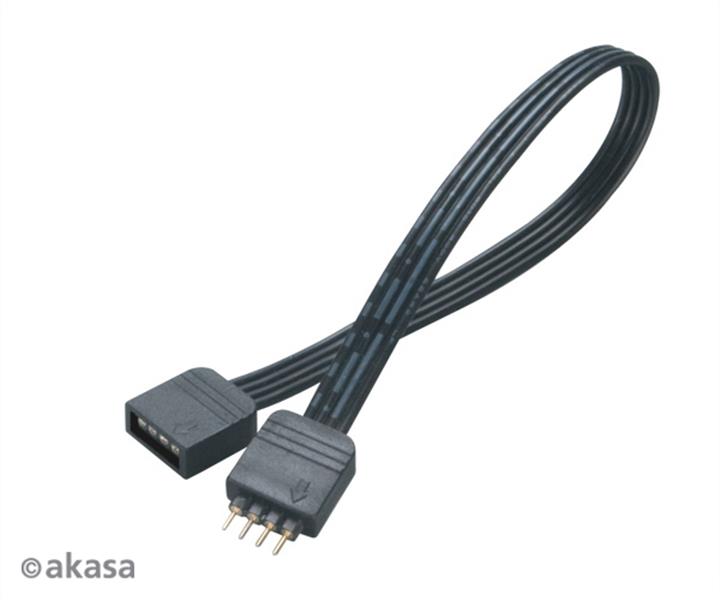 Akasa VegasM LED Strip Light extension cable 50 cm cable with 4 pin RGB male to female connectors