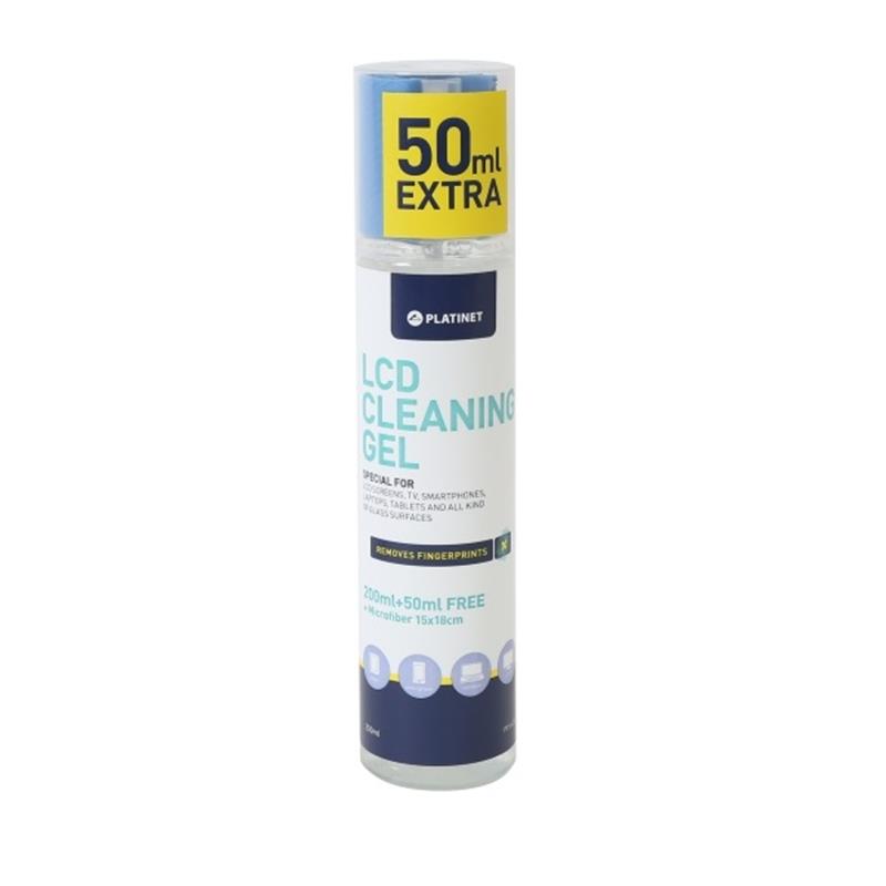 Freestyle FS6250 LCD reinigingsset - special gel microfibre nano doek 200ML