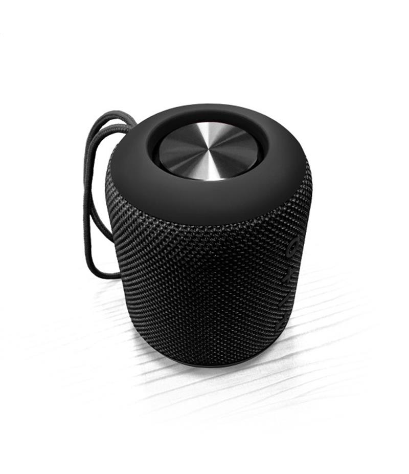 Platinet PEAK Bluetooth speaker 10Watt 2x5W BT5 EDR 2200mAh IPX5 waterproof cardreader ZWART