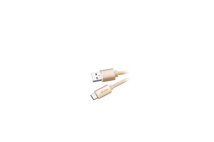 Akasa Premium USB 2 0 Cable USB A - USB C 1m *USBAM *USBCM