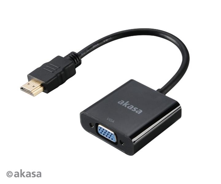 Akasa HDMI to VGA converter 20cm *HDMIM *VGAF