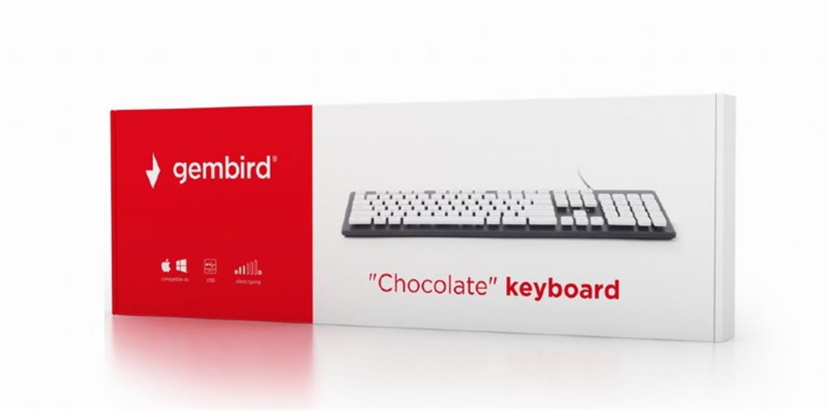 Standaard chocolate toetsenbord USB