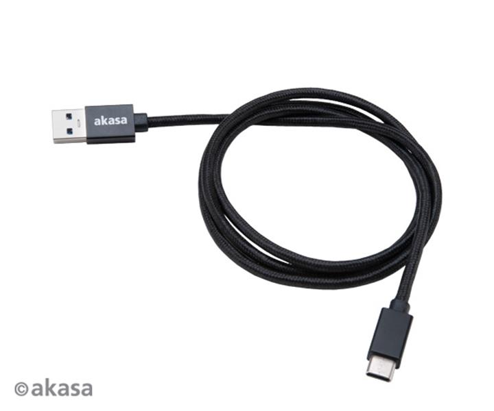 Akasa USB 3 1 Gen1 Cable Charge Sync USB A - USB C 1m *USBAM *USBCM