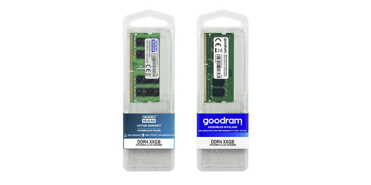 Goodram GR2666S464L19S/4G geheugenmodule 4 GB 1 x 4 GB DDR4 2666 MHz