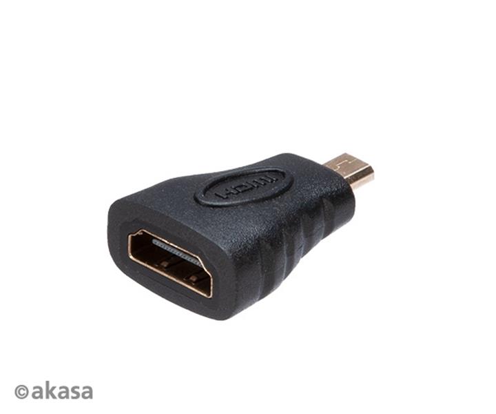 Akasa HDMI female to micro HDMI male adapter UHD 4K@60Hz *HDMIF *MHDMIM