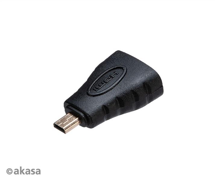 Akasa HDMI female to micro HDMI male adapter UHD 4K@60Hz *HDMIF *MHDMIM