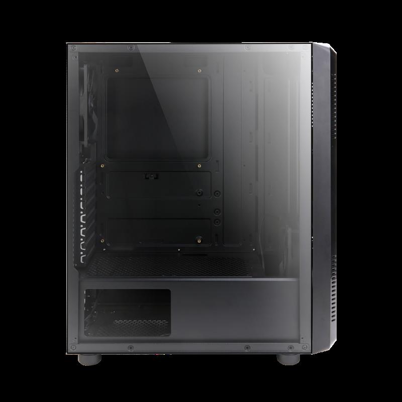 Zalman ATX Mid-Tower Case Acrylic side panel Pre-installed fan: 1x 120mm Front 1x 120mm Rear Radiator support: 120 240 Front 120mm Rear Bottom PSU Ins