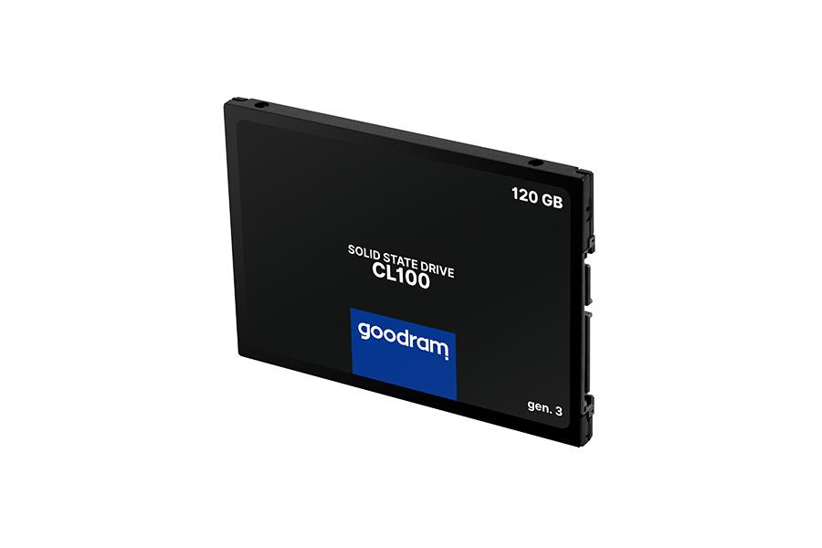 GOODRAM CL100 gen 3 SSD 2 5 120GB SATA III 3D TLC Retail 500 360 MB s