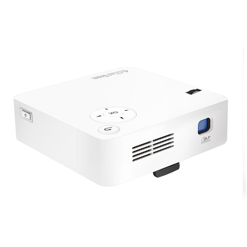 EZCast Beam portable projector DLP 300 Lumen 9000mAh battery