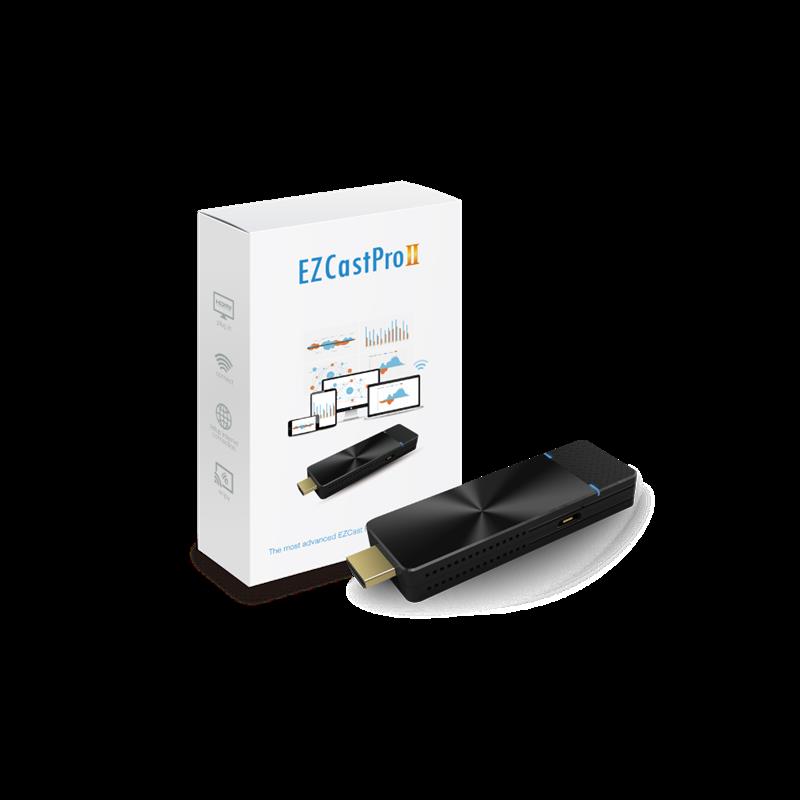 EZCast Pro 2 Dongle - 5 GHz HDMI receiver dongle with Multicast and Multiview