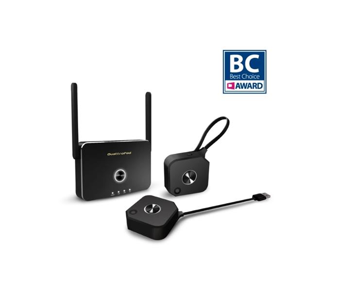 EZCast Pro Quattropod mini Pack 2x Zender 1x Ontvanger - 2x T02 1 x R01 1080p