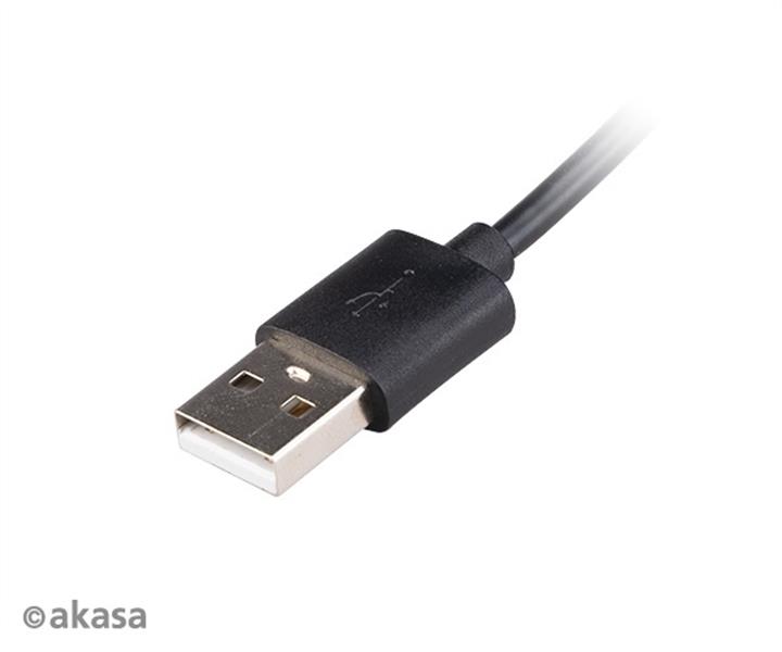 Akasa USB 2 0 Type-A to Micro-B Powering Cable with Switch 1 5M for Raspberry Pi 3 2 1 Zero *USBAM *MUSBBM