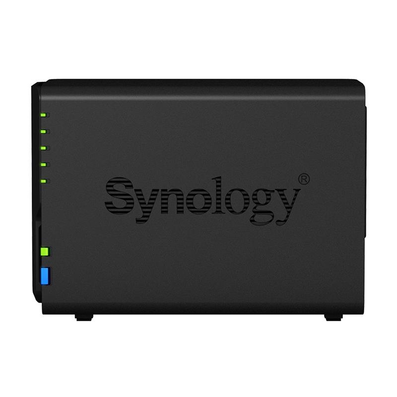 Synology DiskStation data-opslag-server J4025 Ethernet LAN Compact Zwart NAS