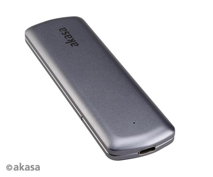 Akasa Portable M 2 SATA NVMe SSD to USB 3 2 Gen 2 10 Gb s Aluminium Enclosure