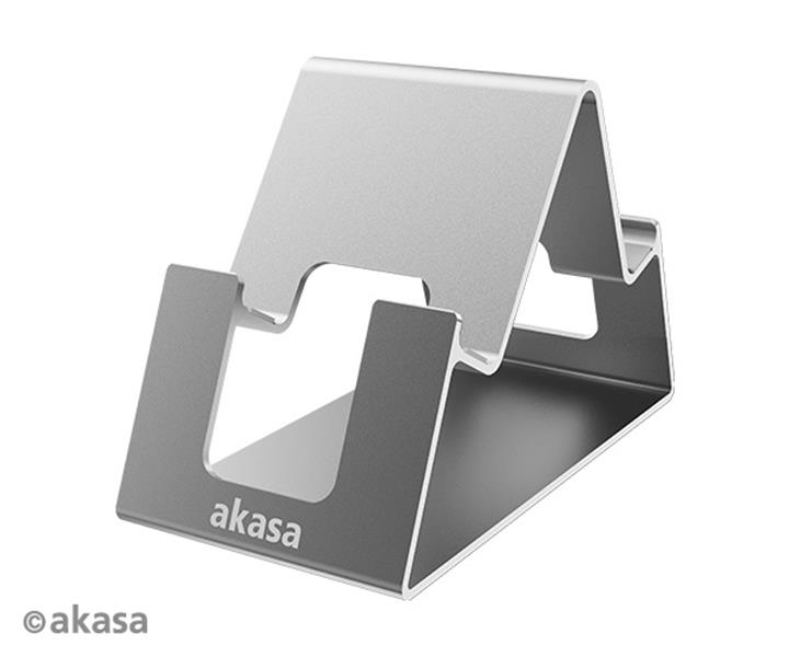 Akasa Aries Pico aluminum phone talbet stand grey color