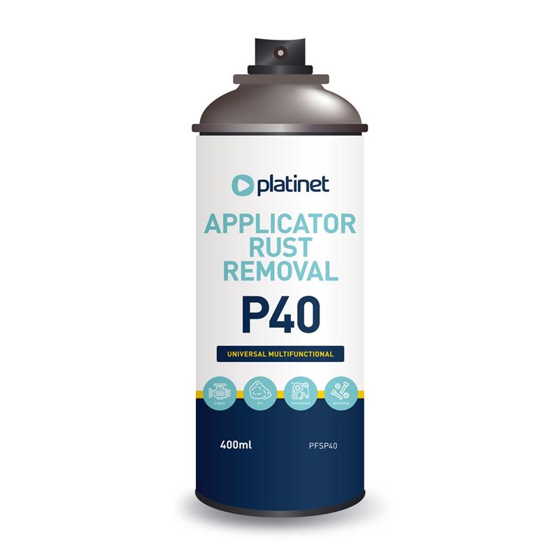 Platinet P40 rust remover cleaner corrosion protection 400 ml spuitbus