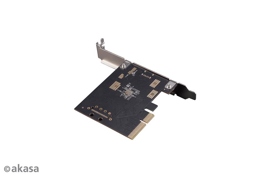 Akasa 20Gbps USB 3 2 Gen 2x2 Type-C to PCIe Host Card