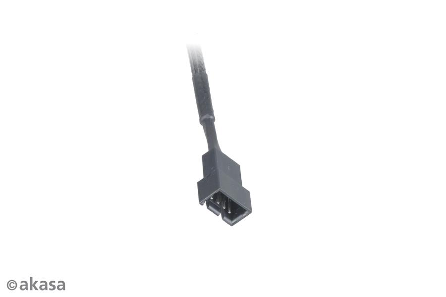 Akasa PWM fan extension cable bundle 4 pack