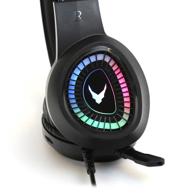 VARR RGB Gaming Headset 40mm USB 3 5 mm 15Hz-20KHz