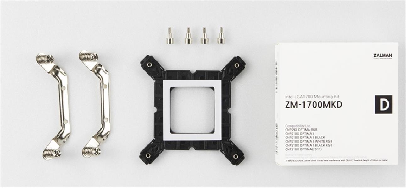 Zalman ZM-1700MKD onderdeel & accessoire voor computerkoelsystemen Montageset