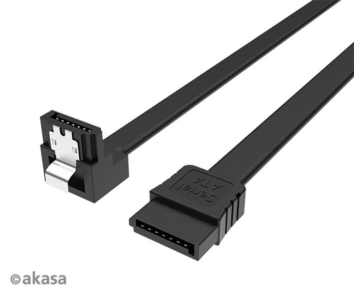 Akasa SATA3 right angle cable 100cm Super slim