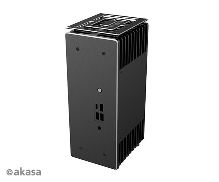 Akasa Turing ABX Compact fanless case for Gigabyte AMD Ryzen BRIX 4000U-Series Mini-PC with Radeon GPU 