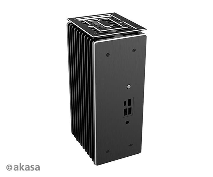 Akasa Turing ABX Compact fanless case for Gigabyte AMD Ryzen BRIX 4000U-Series Mini-PC with Radeon GPU 