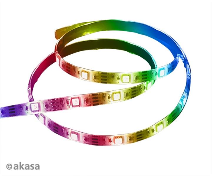 Akasa Vegas HZ Dual Control RGB LED Strip with Music Sync 2m