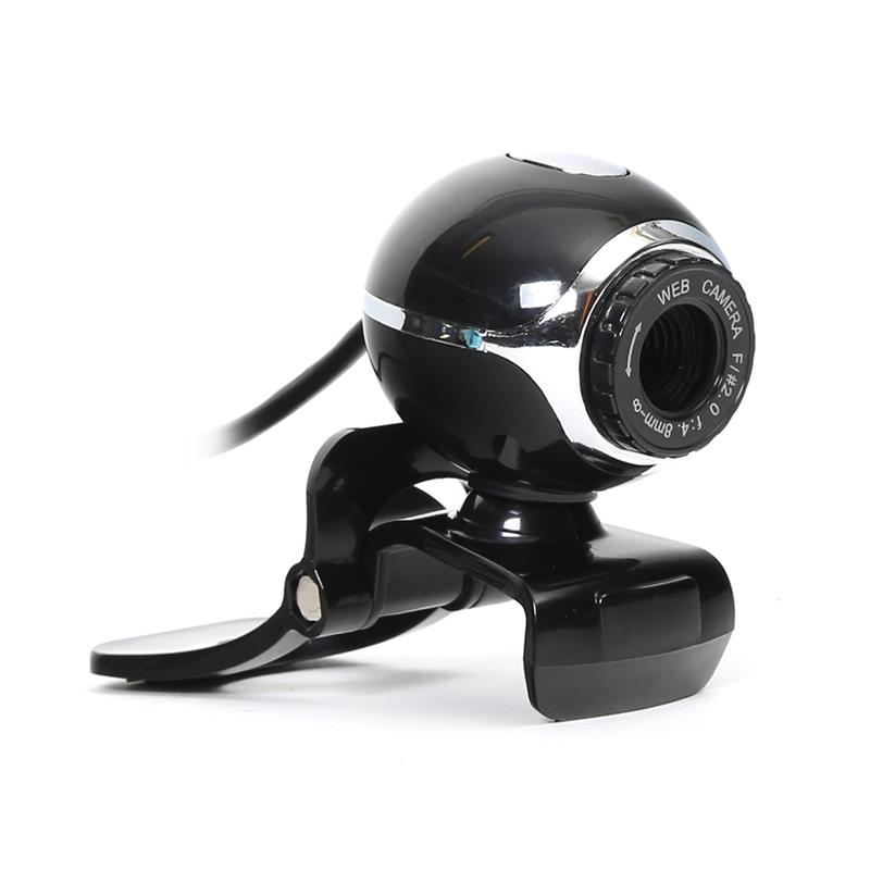 OMEGA Webcam 480p Microfoon - zwart