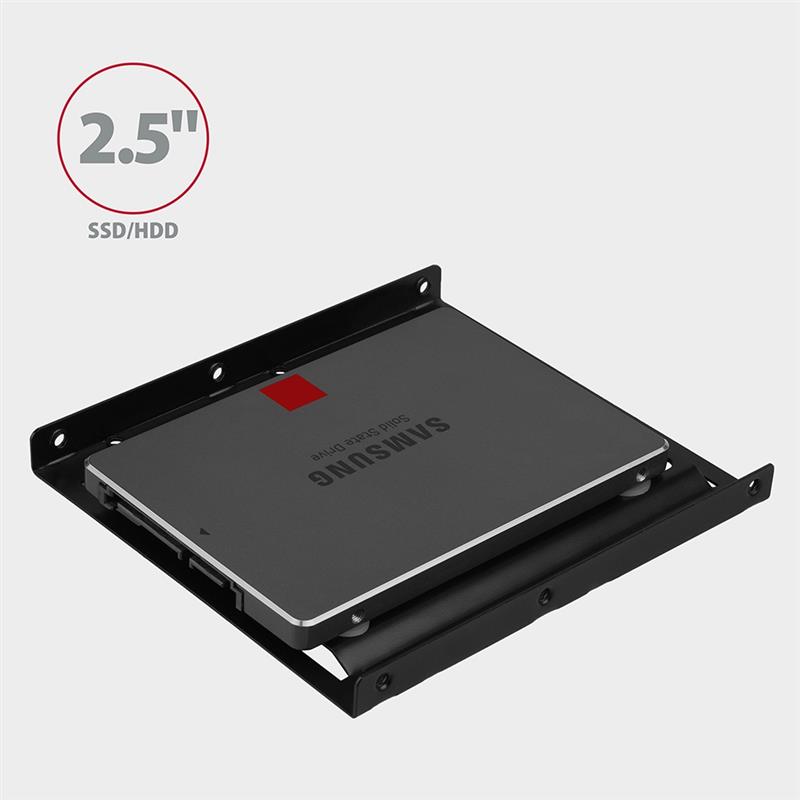 AXAGON Reduction for 1x 2 5 HDD into 3 5 position black