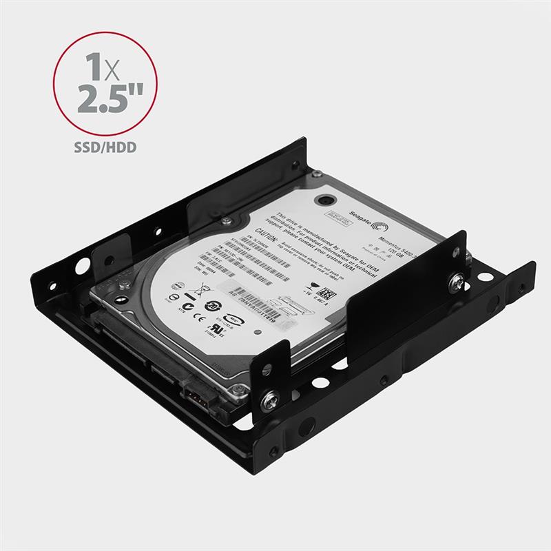 AXAGON Reduction for 2x 2 5 HDD into 3 5 position