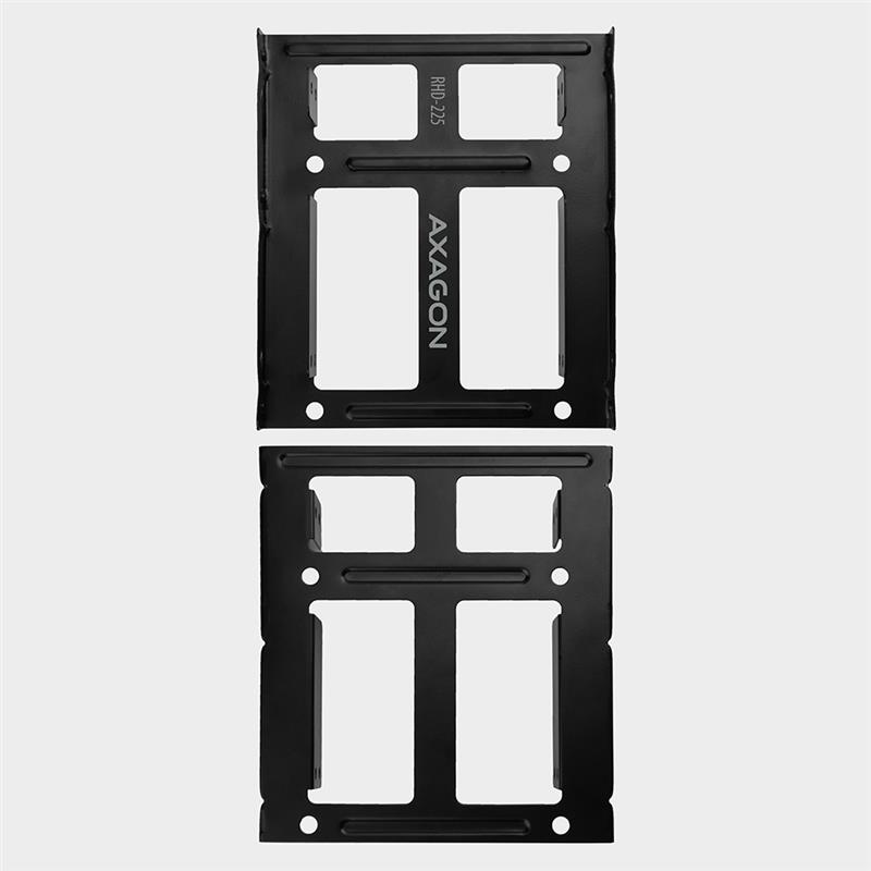 AXAGON Reduction for 2x 2 5 HDD into 3 5 position