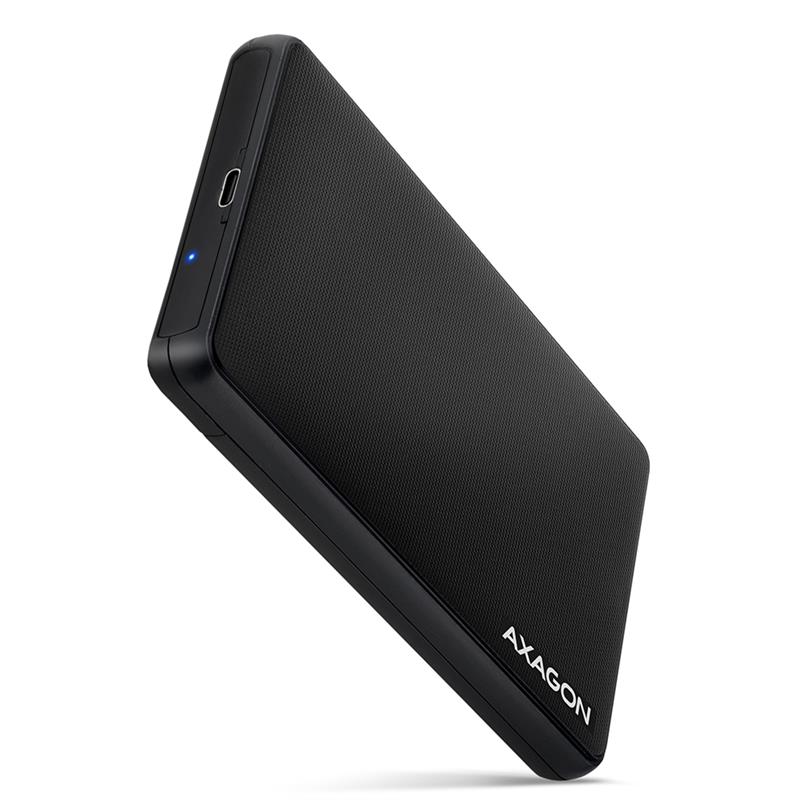 AXAGON USB-C 3 2 Gen1 - SATA 6G 2 5 External SLIDE box BLACK