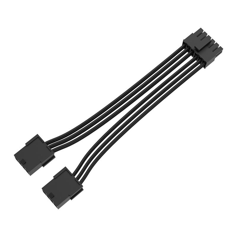 Akasa PCIe 12-Pin to Dual 8-Pin Adapter Cable 30cm