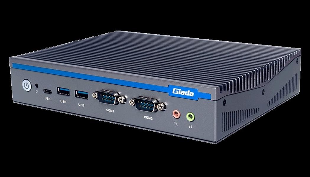 Giada MiniPC barebone DF612 i3-1215U Fanless 2xSO-DIMM DDR4 M2 for SSD M2 for WiFi 2xGBit LAN i219 RTL8111H M 2 for 4G SIM-Card slot 4x USB3 2 Gen2 1 