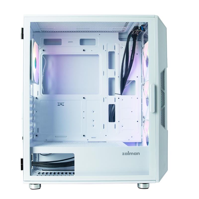 Zalman I3 NEO WHITE computerbehuizing Midi Tower Wit