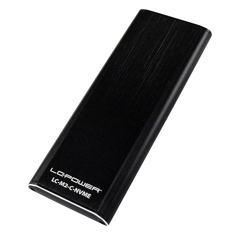 LC-Power LC-M2-C-NVME M 2 NVMe SSD Enclosure USB 3 2 Gen 2x1 black