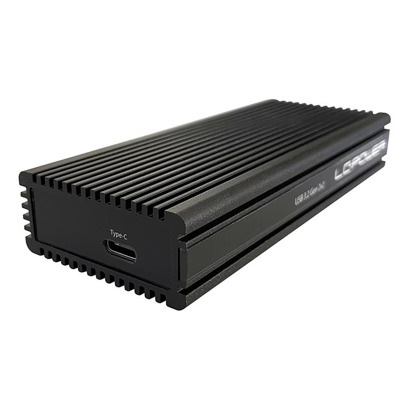 LC-Power LC-M2-C-NVME-2X2 M 2 NVMe SSD Enclosure USB 3 2 Gen 2x2 black