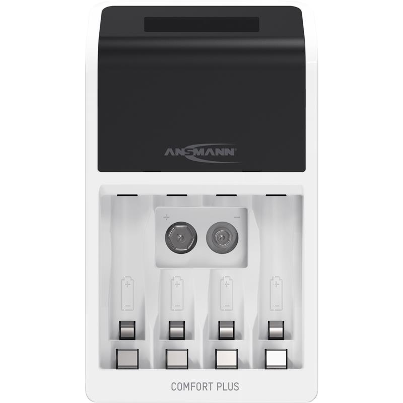ANSMANN 1001-0094-01 Comfort Plus quick charger for NiMH rechargeable batteries