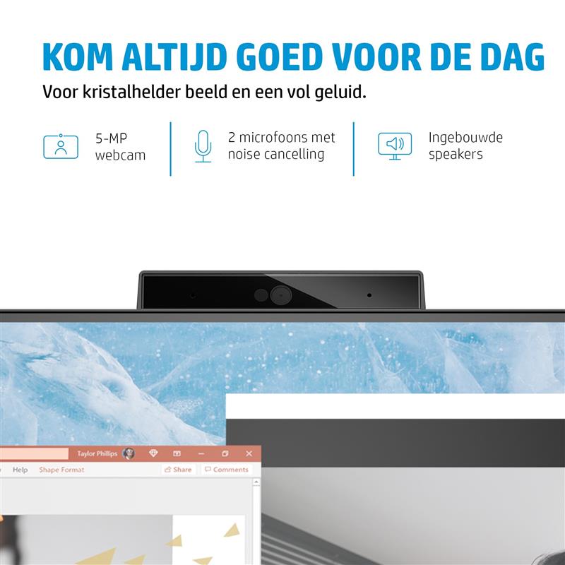 HP M24m computer monitor 60,5 cm (23.8"") 1920 x 1080 Pixels Full HD Zwart