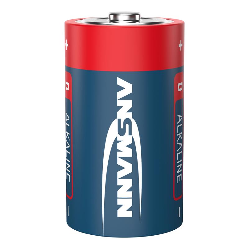 ANSMANN 1514-0000 RED Alkaline-Batteries Mono D 2pcs pack
