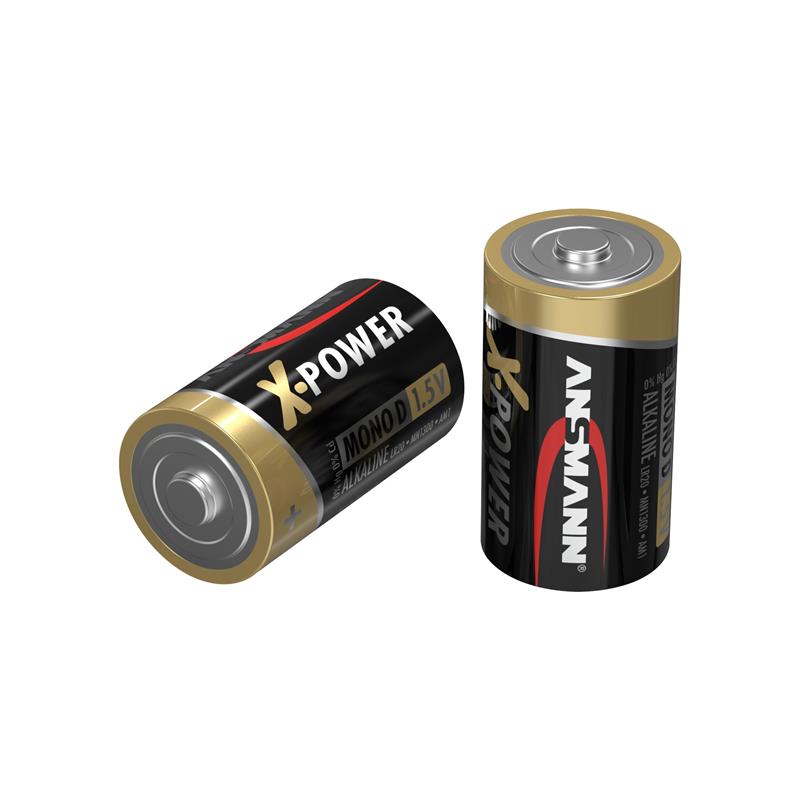 Ansmann alkaline X-Power battery Mono D 2 pcs pack 5015633 